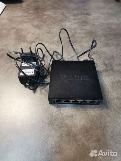 Коммутатор 1Гбит 5 портовый D-link DGS-1005D