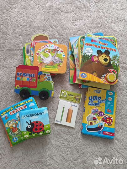 Развивающие книжки, сказки и игры для малыша