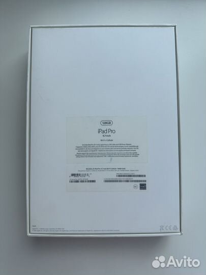 iPad pro 9.7 inch wi fi cellular