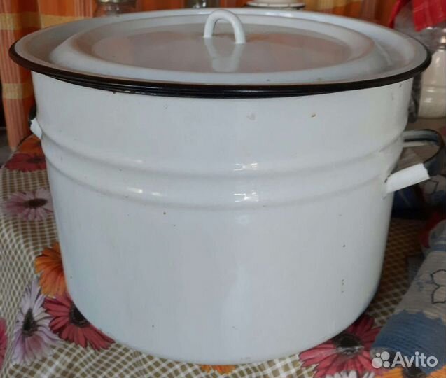 Алюминевые и эмалированные кастрюли и др