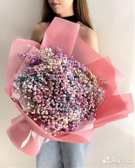 Красивые Букеты из Гипсофилы. Доставка/Самовывоз