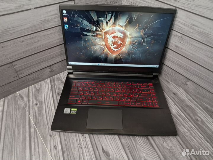 MSI GF65 Thin 10UE (I7 10750 / RTX3060 /144Гц)