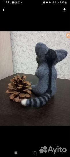 Мягкая игрушка енот