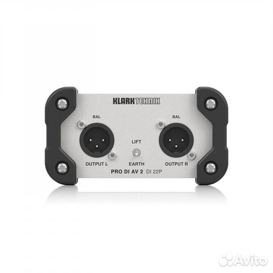 Директ бокс пассивный, стерео Klark Teknik DI 22P