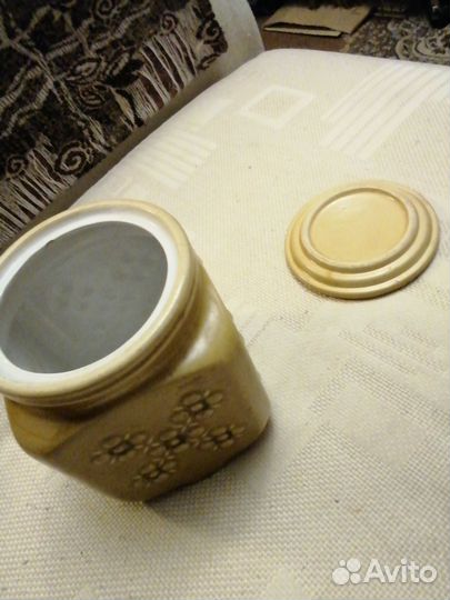 Ёмкость для сыпучих продуктов, СССР, керамика
