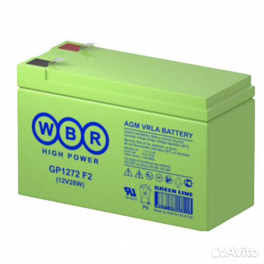 Аккумуляторная батарея WBR GP 1272 28W оптом