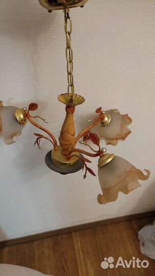 Люстра потолочная бу