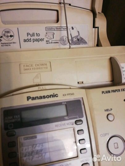Факс Panasonic KX-FP343