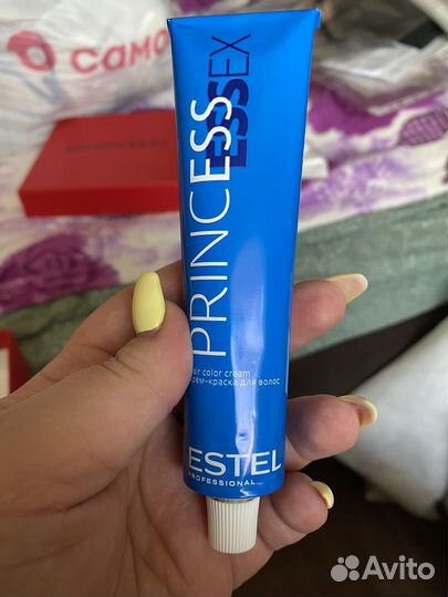 Краска для волос+окислитель эстель princess 8/71