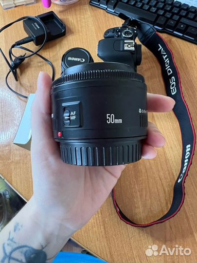 Продам фотоаппарат canon eos 600d kit