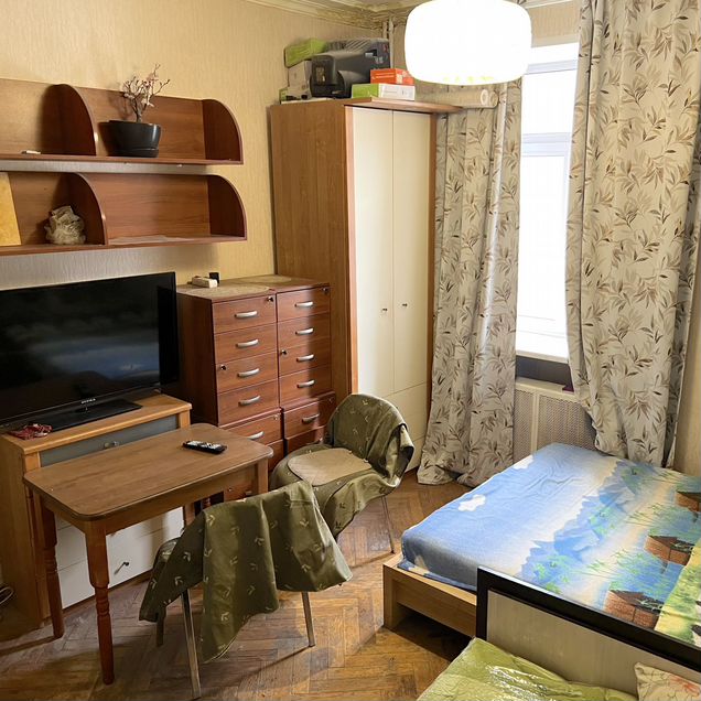 Комната 16 м² в 2-к., 2/5 эт.