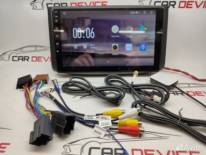 Магнитола Chevrolet Aveo T250 2006-12 Андроид