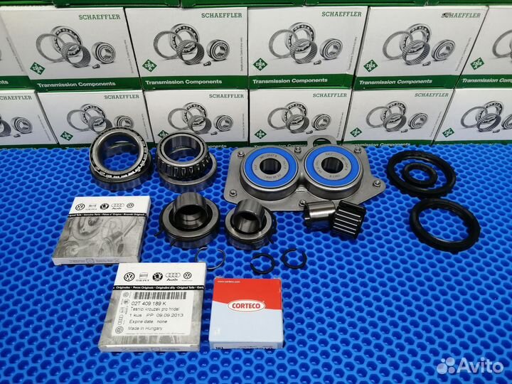 Подшипники МКПП skoda octavia a5 1.6 BSE,cwva