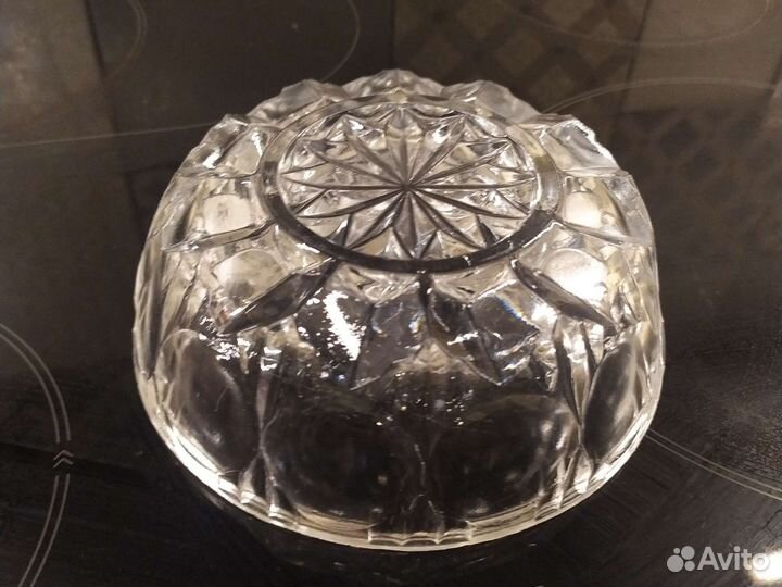 Конфетница вазочка салатник хрусталь СССР