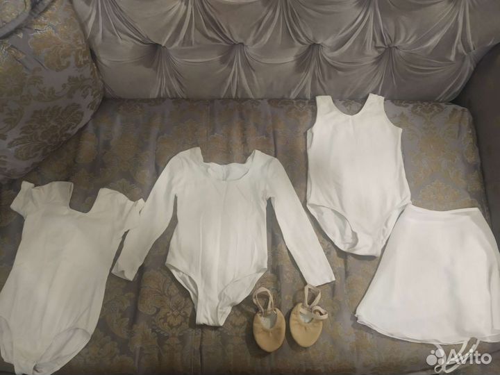 Продам пакетом вещи для гимнастики (танцев)