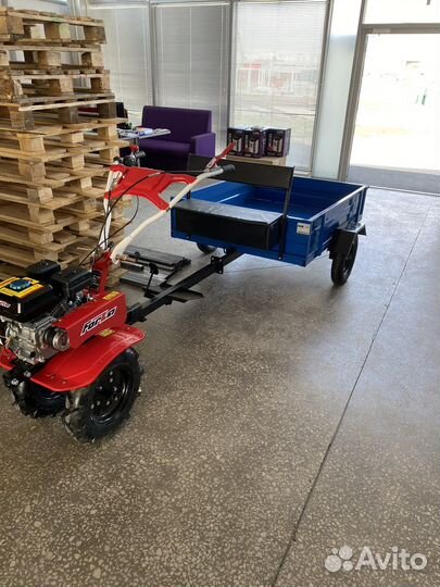 Тележка для мотоблока(500кг) двухместная Forza