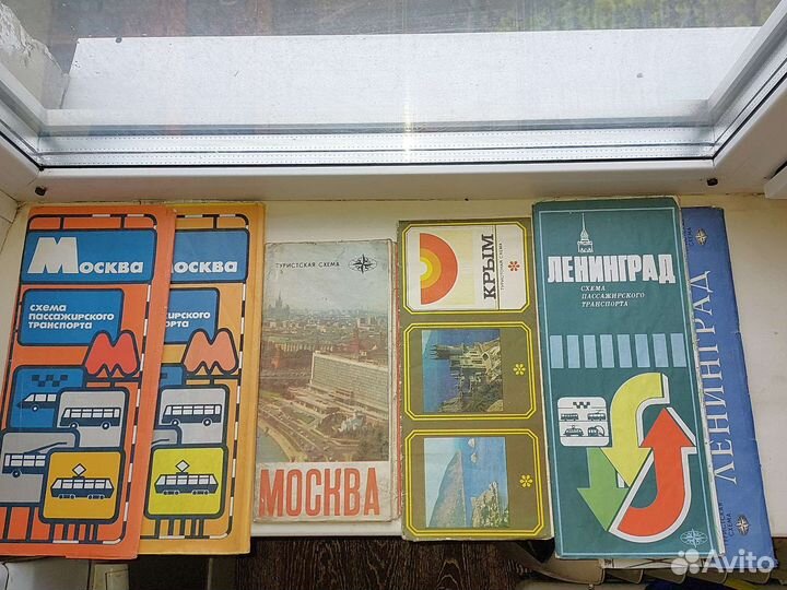 Туристические схемы городов СССР