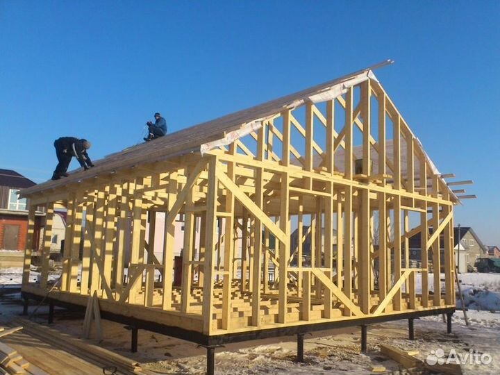 Построю каркас дома