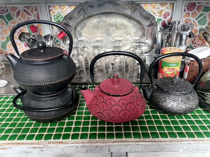 Чугунный заварной чайник