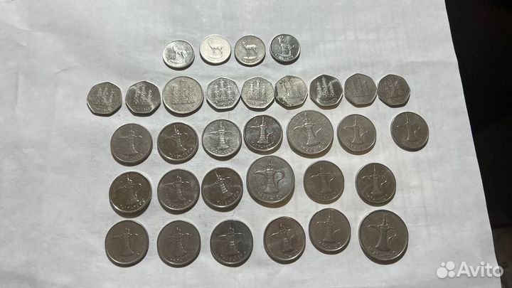 Монеты Объединенные Арабские Эмираты оаэ