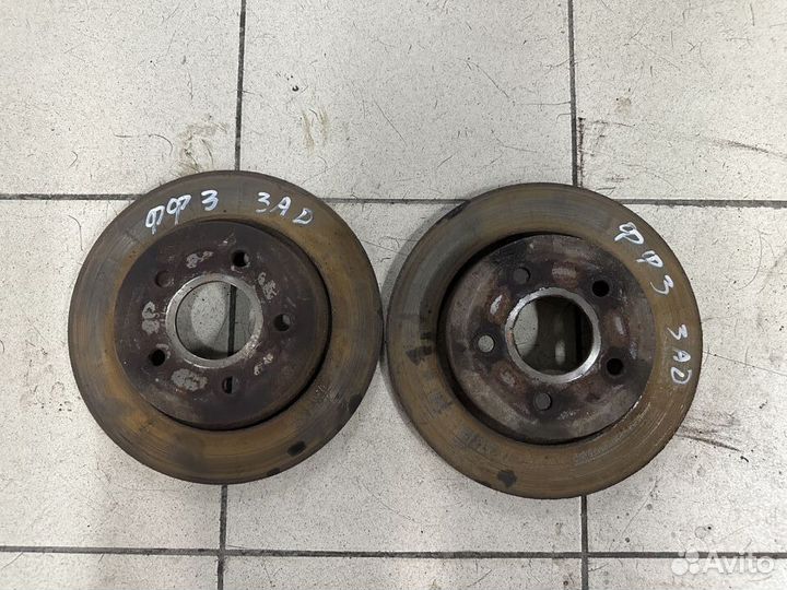 Диск тормозной задний Форд Фокус 3 Ford Focus 3