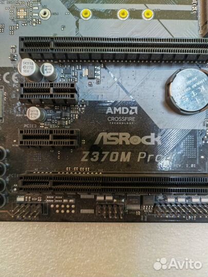 Asrock z370m pro4 Неисправна