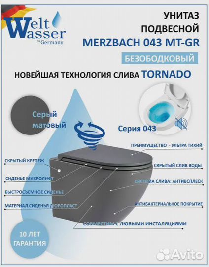 Инсталляция Welt Wasser 4в1 арт:10000011391
