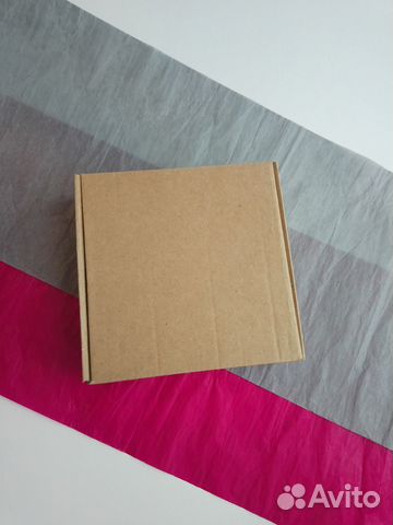 Коробка из микрогофры 12*12*4 см
