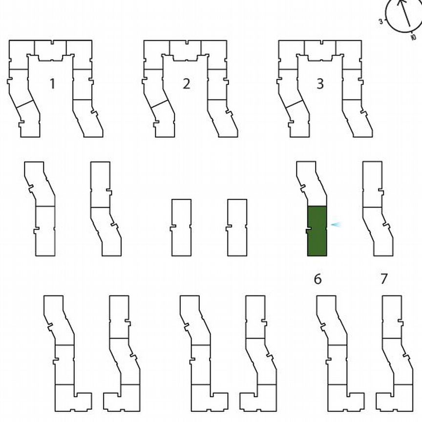 1-к. квартира, 24,7 м², 1/3 эт.