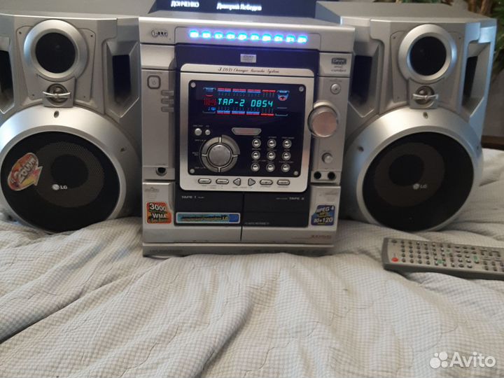Музыкальный центр lg с караоке. Бронь