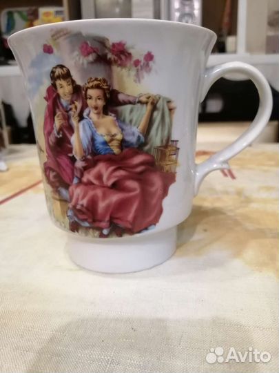 Кружка з-д Коралл СССР, рис. Мадонна, под реставр