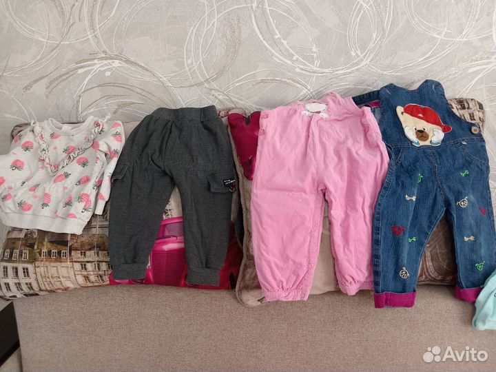 Вещи пакетом на девочку 86,92