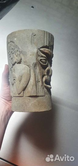 Ваза кашпо народное творчество СССР винтаж