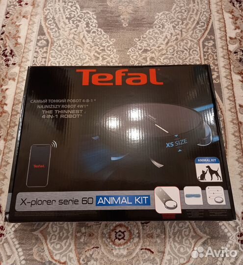 Робот-пылесос Tefal X-plorer serie 60 RG7455WH