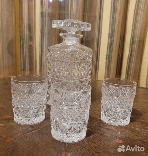 Штоф для виски Bohemia