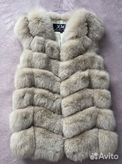 Жилетка из натурального меха