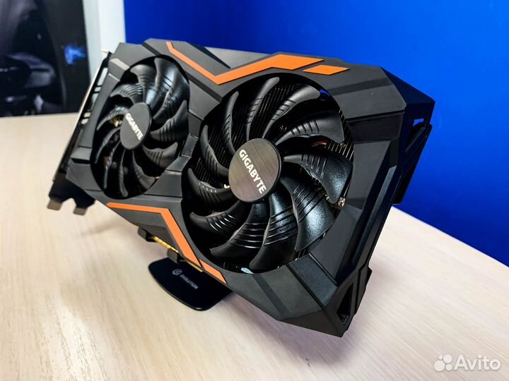 Видеокарта Gigabyte GeForce GTX 1050 Ti 4Gb 128Bit