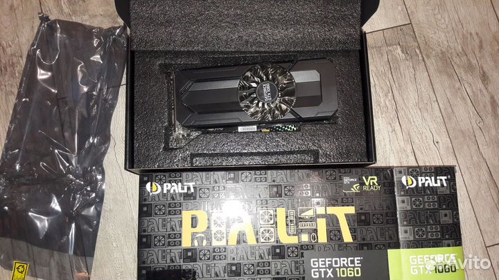 Видеокарта GeForce GTX 1060 3gb palit