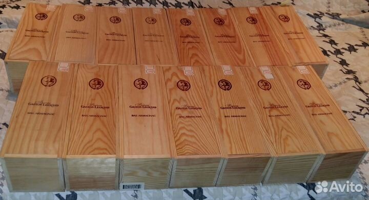 Короба от Armagnac Baron Gaston Legrand 1962-1974