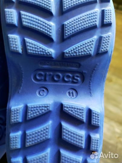 Резиновые сапоги crocs