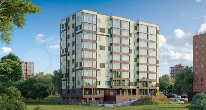 1-к. квартира, 32,5 м², 7/9 эт.