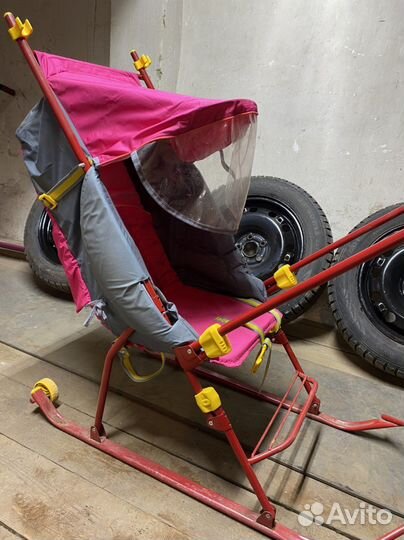 Санки коляска «Ника»