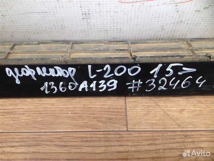 Дефлектор Mitsubishi L200 с 2015 года