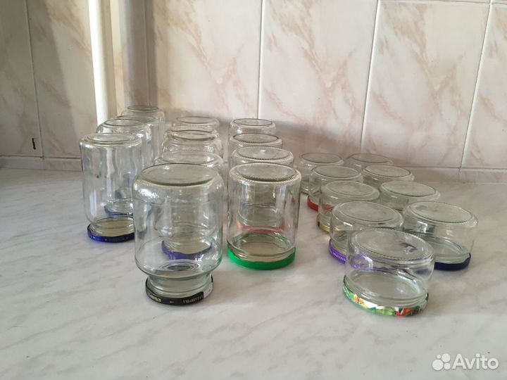 Стеклянные банки для консервации продуктов