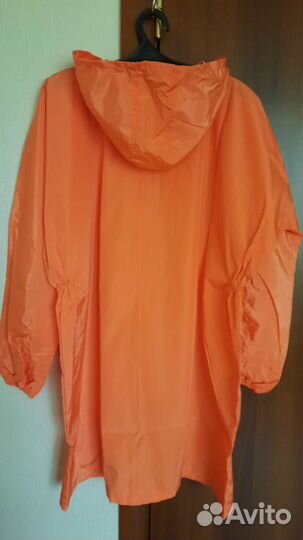 Плащ дождевик с логотипом M&M*s 44-48 разм.Унисекс