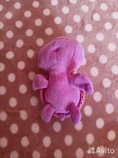 Плюшевая игрушка черепаха с большими глазами