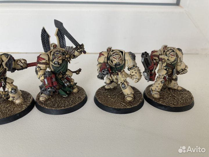 Warhammer 40000 миниатюры Deathwing Terminators