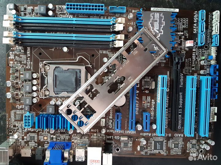 Материнская плата 1155 asus P8H77-V LE предтоп