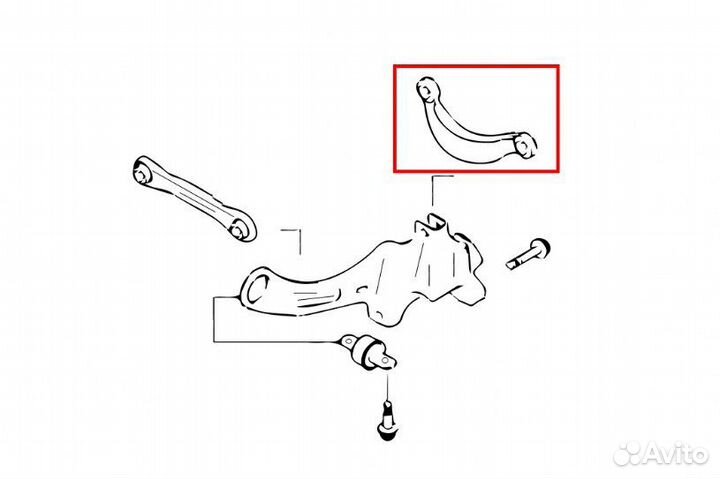 Mazda 3 ford focus задние регулируемые рычаги