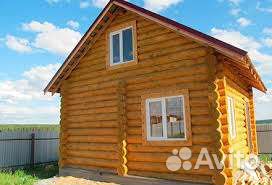 Срубы из зимнего леса